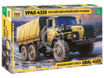 Ural 4320 Russian army truck Zvezda 3654 skala 1/35