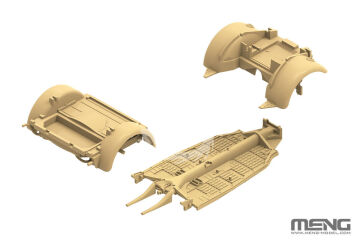 PRZEDSPRZEDAŻ-  German Pkw.K1 Kübelwagen Type 82 (North Africa) MENG-Model VS-015 skala 1/35