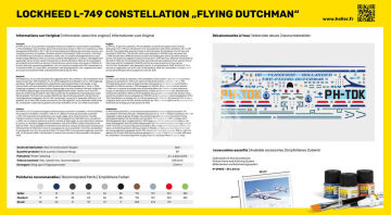  PROMOCJA - NA ZAMÓWIENIE  - STARTER KIT 749 CONSTELLATION 'Flying Dutchman' Heller 56393 skala 1/72