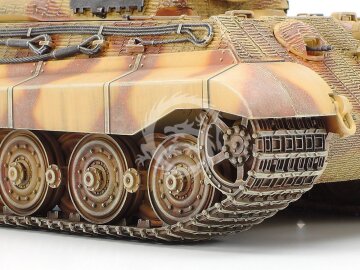 German King Tiger Production Turret Panzer Kampfwagen VI Tiger II Königstiger Sd.Kfz. 182 Serien Turm - Tamiya 35164 skala 1/35