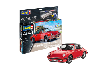 PROMOCJA - NA ZAMÓWIENIE Model Set Porsche 911 Carrera 3.2 Targa (G-Model) Revell 67689 skala 1/24