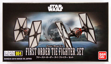 First Order Tie Fighter set 1/144 Bandai