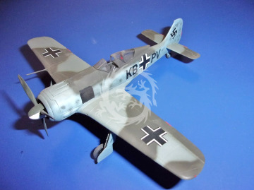 Focke Wulf Fw 190A-0 - Kovozavody Prostejov KPM0489 skala 1/72