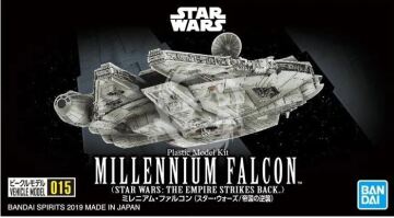 Millennium Falcon - Empire Strikes Back - Bandai 015 skala 1/350 Star Wars