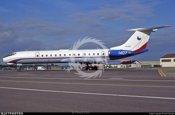 Tupolev Tu-134A - Czechoslovak and Czech Air Force - decal BOA14441