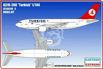 Airbus A310-200 Turkish ( Limited Edition ) Eastern Express EE144149_5 w 1/144