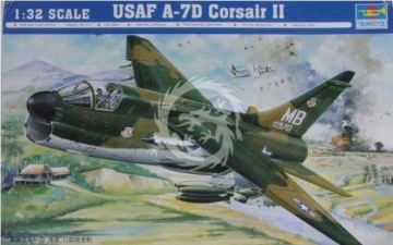 USAF A-7D Corsair II Trumpeter 02245 skala 1/32