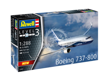 Boeing 737-800 - Revell 03809 skala 1/288