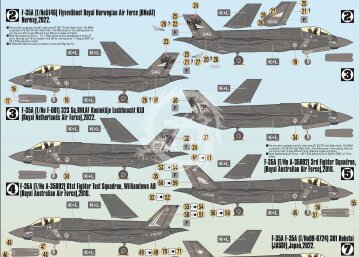 PROMOCJA - NA ZAMÓWIENIE Mistercraft: F-35A 'Lightning 'II skala 1/72