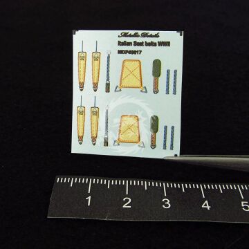 Italian seat belts WWII - Metallic Details  MDP48017 skala 1/48