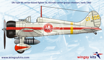 Model plastikowy IJN Type 96 carrier-based fighter IV A5M4 “Claude”, WINGSY KITS D5-02, skala 1/48