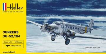 Ju-52/3m Heller 80380 skala 1/72