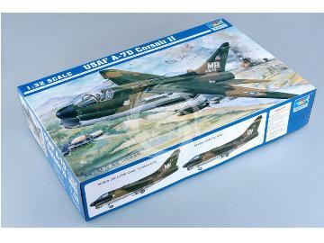 USAF A-7D Corsair II Trumpeter 02245 skala 1/32