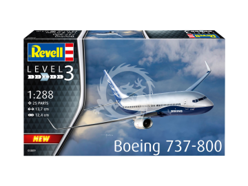 Boeing 737-800 - Revell 03809 skala 1/288