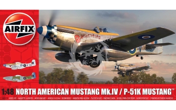 PROMOCJA NA ZAMÓWIENIE - Mustang Mk.IV / P-51K Mustang Airfix A05137 skala 1/48