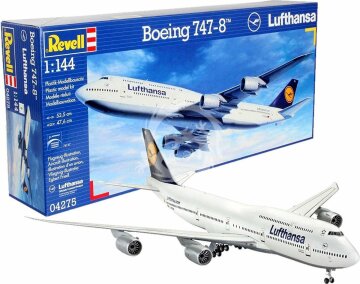 Boeing 747-8 Lufthansa Revell 04275 skala 1/144