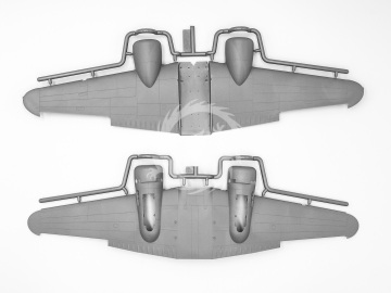 Model plastikowy Beechcraft C18S ICM 48185 skala 1/48