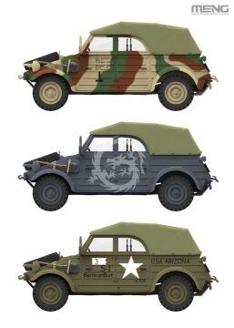 PRZEDSPRZEDAŻ - German Pkw.K1 Type 82 (Eastern Front) MENG-Model VS-016 skala 1/35