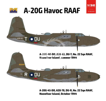  A-20G Havoc RAAF - HK Models  01E042 skala 1/32