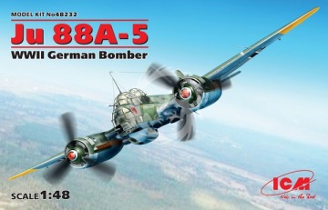 Ju 88A-5 WWII German Bomber - ICM 48232 skala 1/48