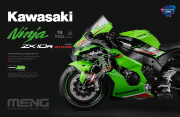 PRZEDSPRZEDAZ - Kawasaki Ninja ZX-10R KRT Edition - MENG-Model MT-007t skala 1/9