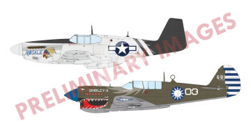 PRZEDSPRZEDAZ - Sharks and Stallions DUAL COMBO - Eduard 11200 skala 1/48 