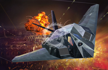 F-117 Stealth Fighter Revell 03899 skala 1/72