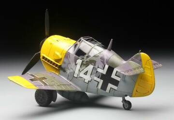 Model plastikowy WWII Luftwaffe Messerschmitt Bf-109 Tiger Model TM-103 skala 1/Egg