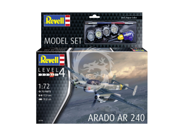 Arado AR-240 Revell 63798 skala 1/72