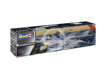 NA ZAMÓWIENIE - German Submarine Type IX C (U505) Platinum Edition Revell 05180 skala 1/72