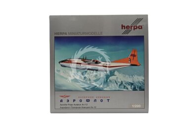 Herpa - 554855 -1/200 - Aeroflot Polar Aviation An-12 