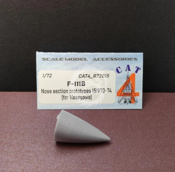 F-111B Nose section  prototypes  151970-74 (for Hasegawa) - Cat4 R72018 skala 1/72