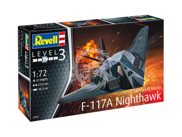 F-117 Stealth Fighter Revell 03899 skala 1/72