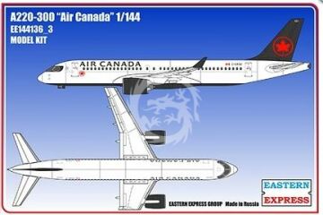 Airbus A220-300 Air Canada Eastern Express EE144136_3 skala 1/144