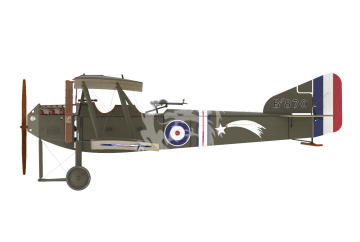 Model plastikowy Armstrong-Whitworth F.K.8 Mid. Production Premium Edition Copper State Models CSM 1030P skala 1/48