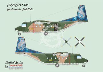 CASA C.212-100 TAILCASA C.212-100 TAIL ART Special Hobby SH72376 skala 1/72 ART Special Hobby SH72367 skala 1/72