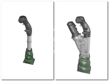 F-8 Crusader Stick grip ( early + late ) CAT4 R48097 skala  1/48