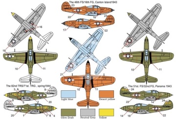 PRZEDSPRZEDAŻ - P-39Q Airacobra Brengun BRP144012 skala 1/144