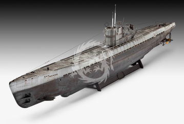 NA ZAMÓWIENIE - German Submarine Type IX C (U505) Platinum Edition Revell 05180 skala 1/72