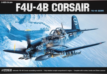 Model plastikowy Vought F4U-4B Corsair Academy 12267 1/48