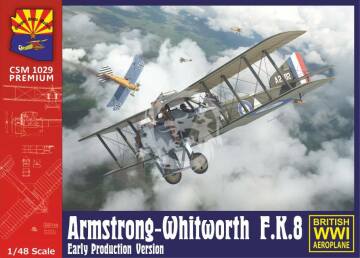 Model plastikowy Armstrong-Whitworth F.K.8 Mid. Production Premium Edition Copper State Models CSM 1029P skala 1/48