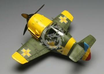 Model plastikowy WWII Luftwaffe Messerschmitt Bf-109 Tiger Model TM-103 skala 1/Egg