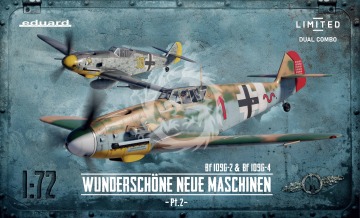 Bf 109G-2 & Bf 109G-4 WUNDERSCHÖNE NEUE MASCHINEN pt. 2 Dual Combo - Eduard 2143 skala 1/72