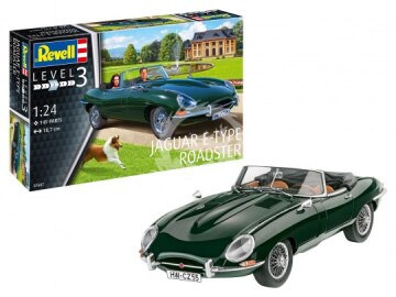 Jaguar E-Type Roadster Revell 07687 skala 1/24