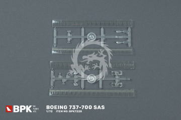 Boeing 737-700 SAS - BPK Big Planes Kits 7228 skala 1/72