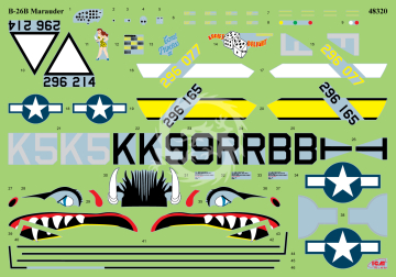 PRZEDSPRZEDAŻ - B-26B Marauder with USAAF Pilots and Ground Personnel ICM 48322 skala 1/48