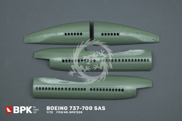 Boeing 737-700 SAS - BPK Big Planes Kits 7228 skala 1/72