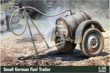 PRZEDSPRZEDAŻ - Small German Fuel Trailer IBG Models 35082 skala 1/35