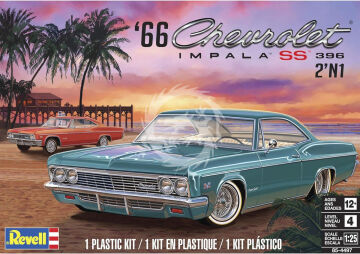 1966 Chevy Impala SS - Revell 14497 skala 1/25