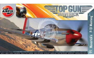 Top Gun Maverick P-51D Mustang Airfix A00505 skala 1/72